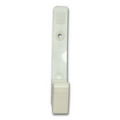 Strap Badge Fastener All Plastic (White)